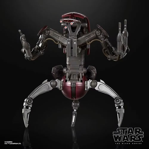 Star Wars Figures - 6" The Black Series - Ep I TPM - Deluxe Droideka Destroyer Droid - 5L00