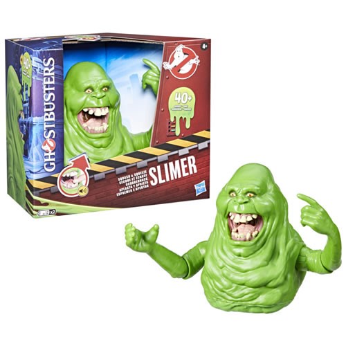 Ghostbusters Figures - 7" Squash & Squeeze Slimer Animatronic Figure - 5L00