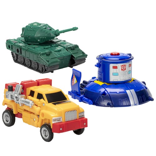 Transformers Gen Selects Legacy United Figures - Deluxe Class - Go-Bot Guardians 3-Pack - 5L00