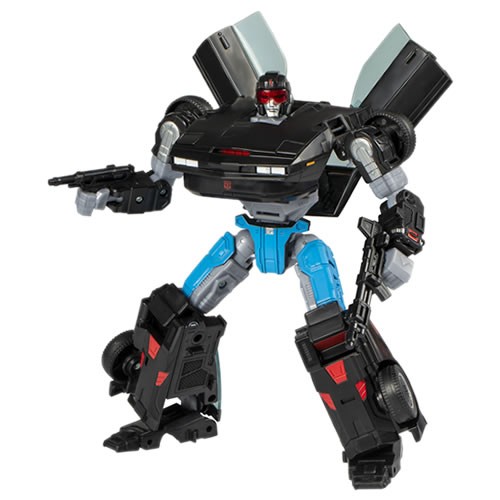 Transformers Gen Collab Figures - Knight Rider x Transformers Mash-Up - Autobot Agent Knight - 5L00