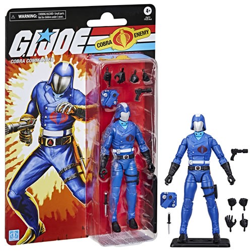 G.I. Joe Figures - 6" Classified Series - Retro Cardback - Cobra Commander - 5X00