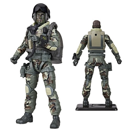 G.I. Joe Figures - 6" Classified Series - 60th Anniversary - Action Pilot - HALO Jumper - 5X00