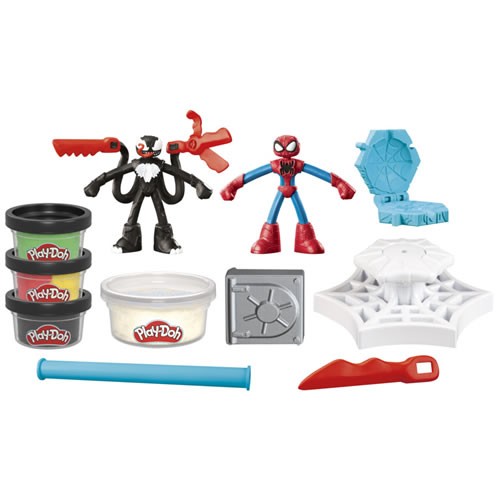 Play-Doh Marvel - Spider-Man Launch & Slice Battle Playset - 5L00