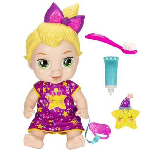 Baby Alive Dolls - Lil Dreamer - LaLa GooGoo Blonde Hair Baby Doll - 5X00