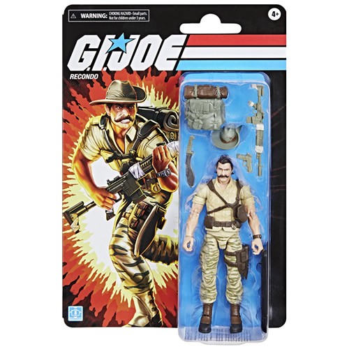 G.I. Joe Figures - 6" Classified Series - Retro Cardback - Recondo - 5X00