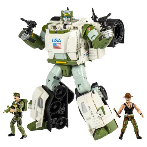 Transformers Gen Collab Figures - G.I. Joe x Transformers Mash-Up - Autobot Kup Triple T - 5L00