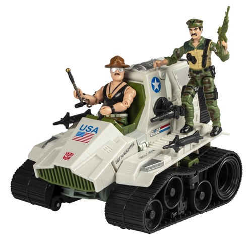 Transformers Gen Collab Figures - G.I. Joe x Transformers Mash-Up - Autobot Kup Triple T - 5L00