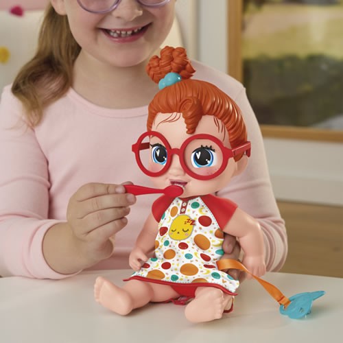 Baby Alive Dolls - Lil Dreamer - Dottie Doodle Red Hair Baby Doll - 5X00