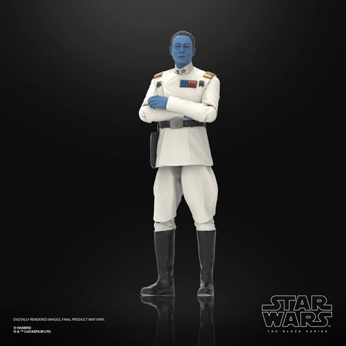 Star Wars Figures - 6" The Black Series - Ahsoka - Grand Admiral Thrawn - 5BE0