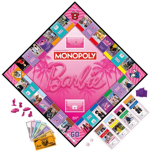 Boardgames - Monopoly - Barbie - 0000
