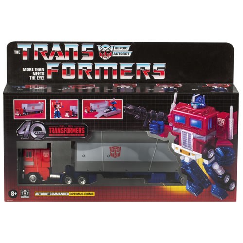 Transformers Figures - Retro G1 Optimus Prime - 5L00