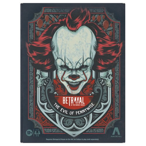 Boardgames - Betrayal At The Neibolt House: The Evil Of Pennywise Expansion - UU00