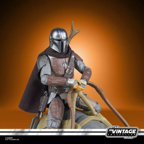 Star Wars Figures - 3.75" Vintage Collection - The Mandalorian - Blurrg & The Mandalorian - 5L00