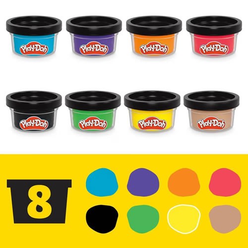 Play-Doh - TMNT - Tales Of The Teenage Mutant Ninja Turtles - Cowabunga Creations - 5L00