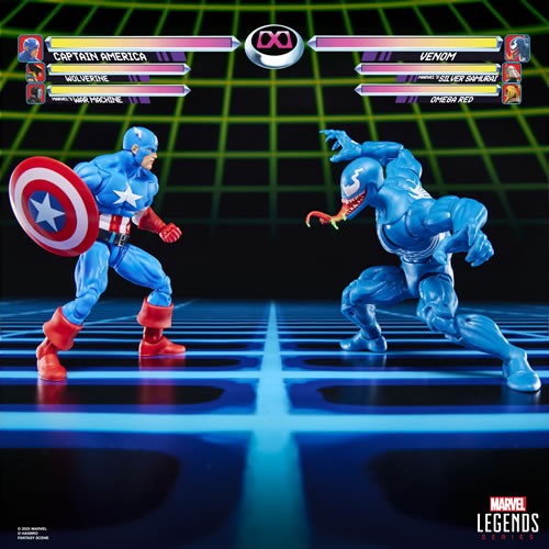 Marvel Legends 6" Figures - Gameverse - Captain America Vs Venom - 5L00