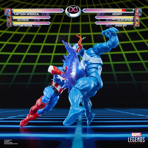 Marvel Legends 6" Figures - Gameverse - Captain America Vs Venom - 5L00
