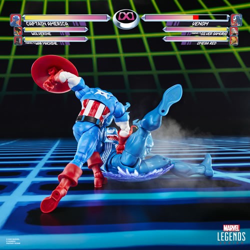 Marvel Legends 6" Figures - Gameverse - Captain America Vs Venom - 5L00