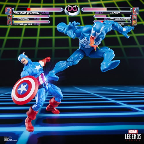 Marvel Legends 6" Figures - Gameverse - Captain America Vs Venom - 5L00