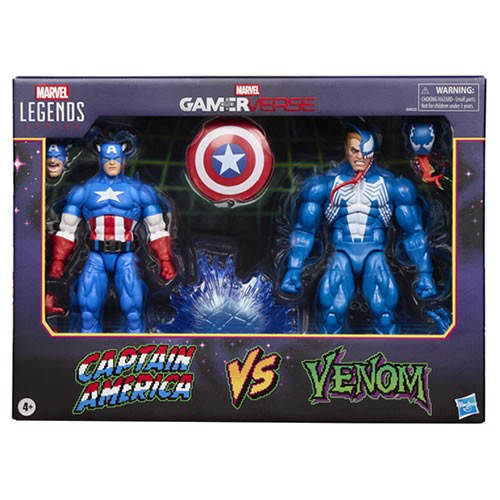 Marvel Legends 6" Figures - Gameverse - Captain America Vs Venom - 5L00