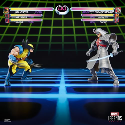 Marvel Legends 6" Figures - Gameverse - Wolverine Vs Marvel's Silver Samurai - 5L00