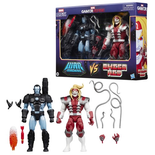 Marvel Legends 6" Figures - Gameverse - Marvel's War Machine Vs Marvel's Omega Red 2-Pack - 5L00