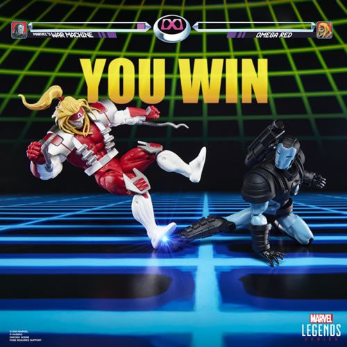 Marvel Legends 6" Figures - Gameverse - Marvel's War Machine Vs Marvel's Omega Red 2-Pack - 5L00