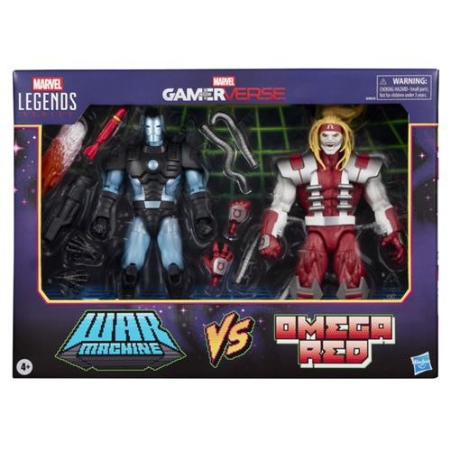 Marvel Legends 6" Figures - Gameverse - Marvel's War Machine Vs Marvel's Omega Red 2-Pack - 5L00