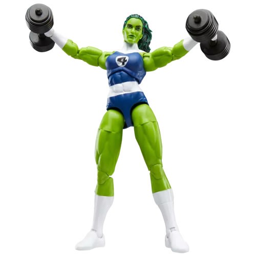 Marvel Legends 6" Figures - Fantastic Four (Retro Series) - She-Hulk - 5L00