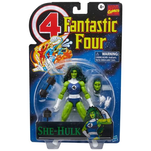 Marvel Legends 6" Figures - Fantastic Four (Retro Series) - She-Hulk - 5L00