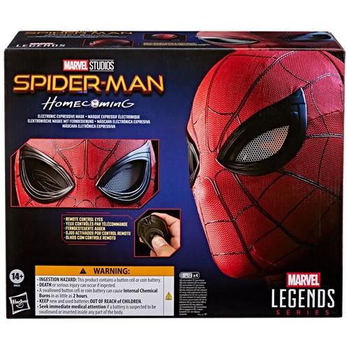 Marvel Legends Roleplay - Spider-Man: Homecoming - Spider-Man Electronic Expressive Mask - 5L00