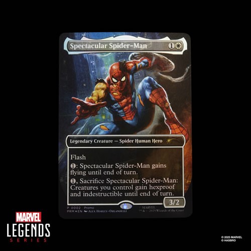 Marvel Legends 6" Figures - Magic: The Gathering - Battle-Damaged Spider-Man - 5L00