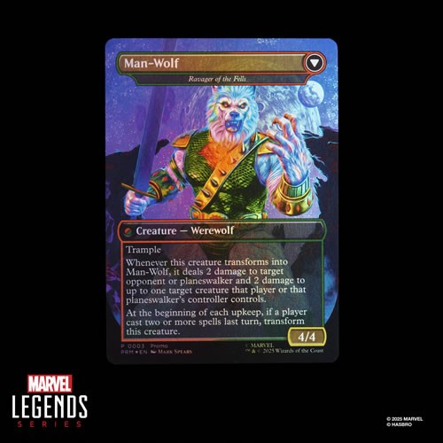 Marvel Legends 6" Figures - Magic: The Gathering - Man-Wolf - 5L00