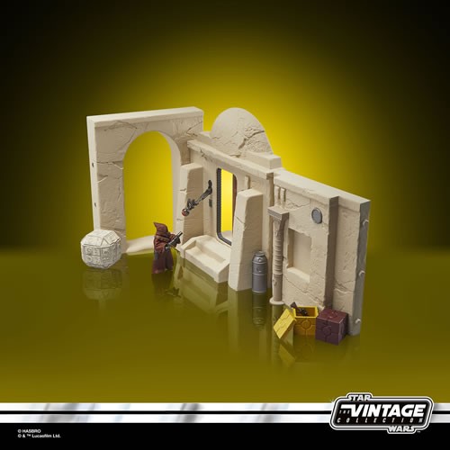 Star Wars Playsets - 3.75" Vintage Collection - Ep IV ANH - Streets Of Mos Eisley - 5L00