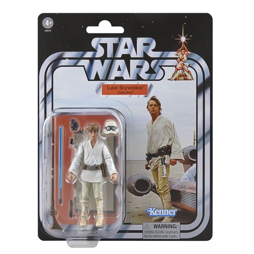 Star Wars Vehicles - 3.75" Vintage Collection - Ep IV ANH - Landspeeder w/ Luke Skywalker - 5L00