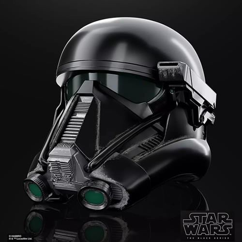 Star Wars Roleplay - The Black Series - Rogue One - Imperial Death Trooper Electronic Helmet - 5S01