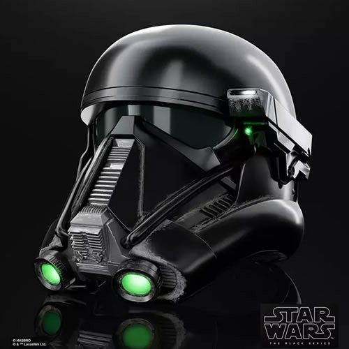 Star Wars Roleplay - The Black Series - Rogue One - Imperial Death Trooper Electronic Helmet - 5S01