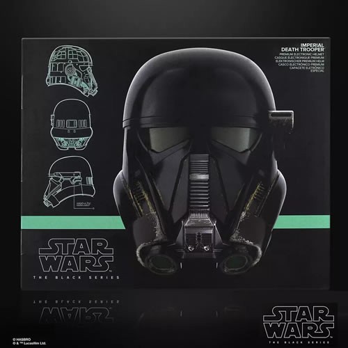 Star Wars Roleplay - The Black Series - Rogue One - Imperial Death Trooper Electronic Helmet - 5S01