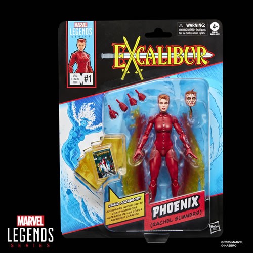 Marvel Legends 6" Figures - Excalibur #1 (1988) - Phoenix (Rachel Summers) - 5X00