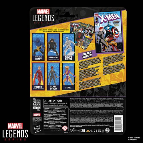 Marvel Legends 6" Figures - Uncanny X-Men #268 (1990) - Black Widow - 5X00