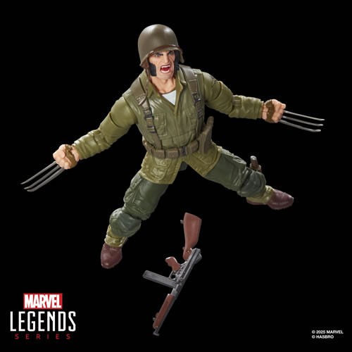 Marvel Legends 6" Figures - Build-A-Figure Marvel's Executioner - Wolverine (WWII Logan) - 5X00