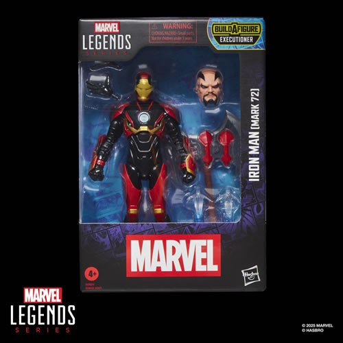 Marvel Legends 6" Figures - Build-A-Figure Marvel's Executioner - Iron Man Mark 72 - 5X00