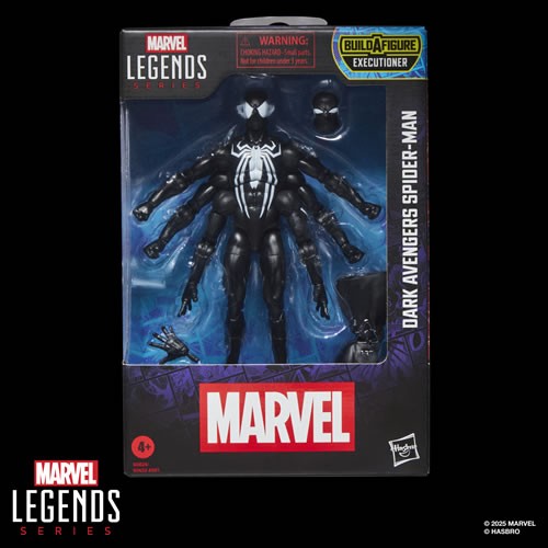 Marvel Legends 6" Figures - Build-A-Figure Marvel's Executioner - Dark Avengers Spider-Man - 5X00