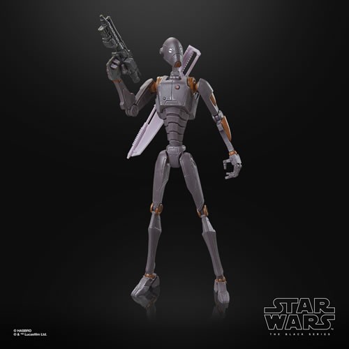 Star Wars Figures - 6" The Black Series - The Clone Wars - Commando Droid - 5X02