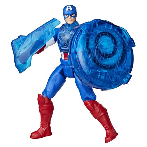 Marvel Avengers Vehicles - Epic World Of Action - 4" Captain America Shield-Shot Cycle - 5L00