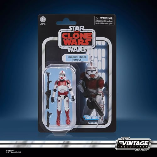 Star Wars Figures - 3.75" Vintage Collection - The Clone Wars - Imperial Shock Trooper - 5X21