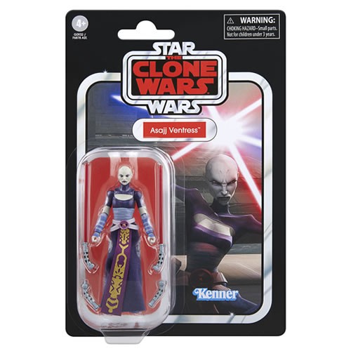 Star Wars Figures - 3.75" Vintage Collection - The Clone Wars - Asajj Ventress - 5X21