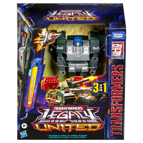 Transformers Gen Legacy Evolution Figures - Leader Class - Overcharge - 5X00