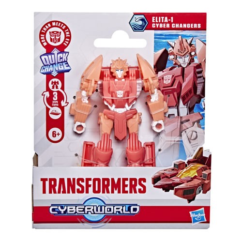 Transformers Cyberworld Figures - Cyber Changers - Elita-1 - 5X00