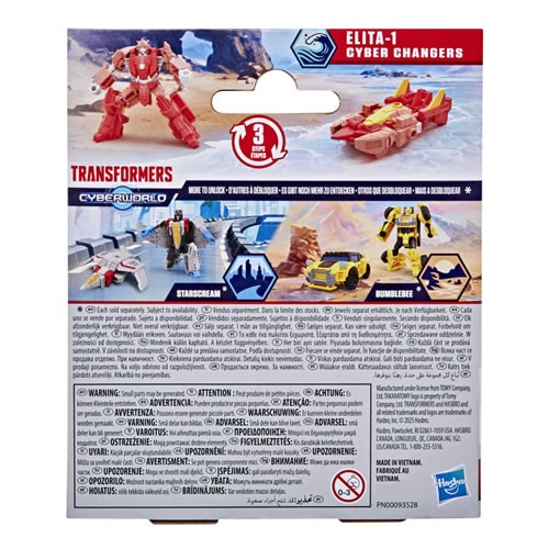 Transformers Cyberworld Figures - Cyber Changers - Elita-1 - 5X00