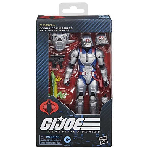 G.I. Joe Figures - 6" Classified Series - (#168) Cobra Commander With Combat Armor - 5X00
